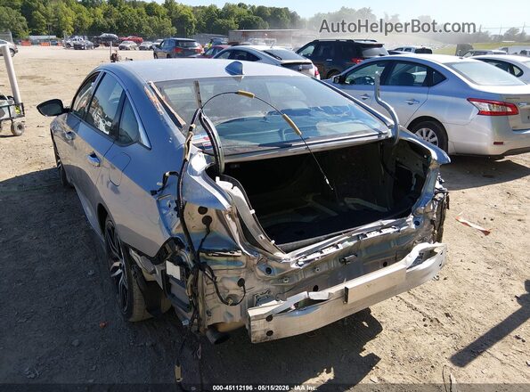 1HGCV2F97MA003706 2021 HONDA ACCORD Silver Widok z przodu