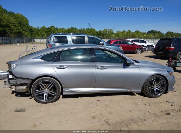 1HGCV2F97MA003706 2021 HONDA ACCORD Silver Widok wnętrza z tyłu