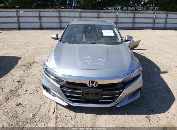 1HGCV2F97MA003706 2021 HONDA ACCORD Silver Widok zestawu wskaźników