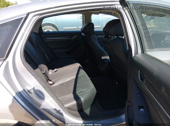 1HGCV2F97MA003706 2021 HONDA ACCORD Silver Widok naklejki z numerem VIN