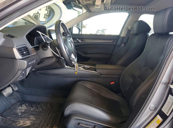 1HGCV2F99MA007417 2021 HONDA ACCORD Gray Սալոնի դիմացի տեսք