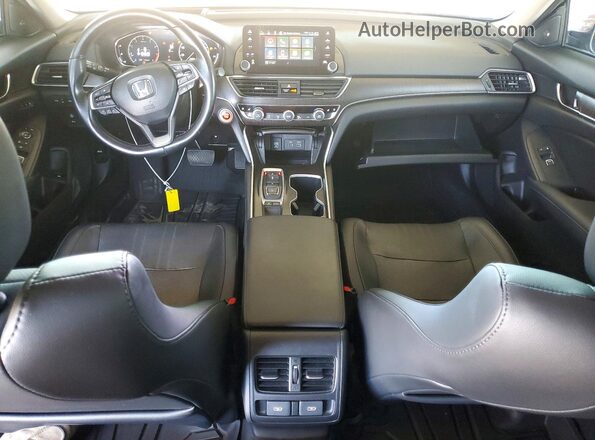 1HGCV2F99MA007417 2021 HONDA ACCORD Gray Առջևի վահանակի տեսք