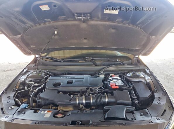 1HGCV2F99MA007417 2021 HONDA ACCORD Gray Սալոնի հետևի տեսք