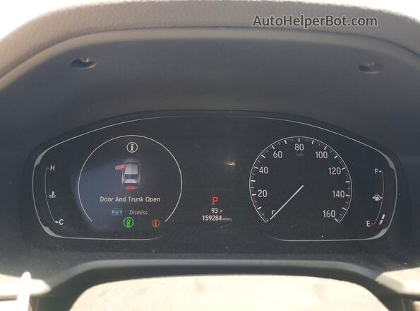 1HGCV2F9XJA021872 2018 HONDA ACCORD Серый 