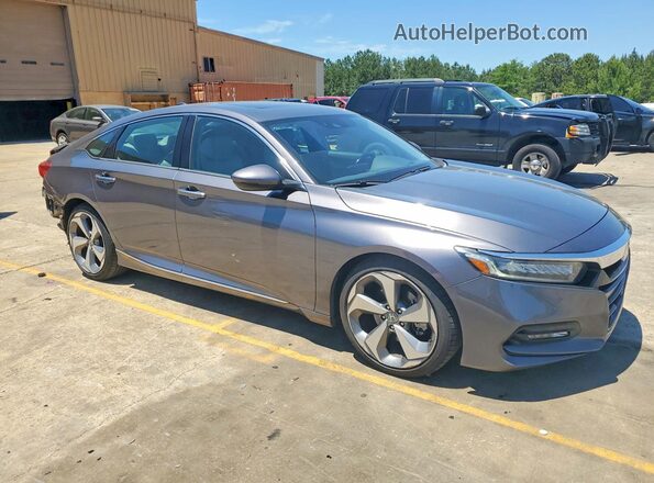 1HGCV2F9XJA021872 2018 HONDA ACCORD Серый 