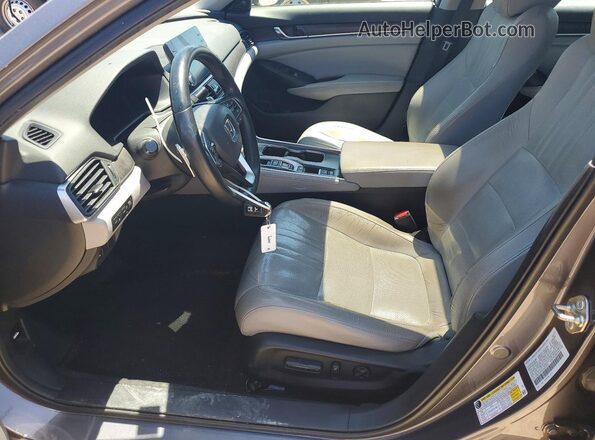 1HGCV2F9XJA021872 2018 HONDA ACCORD Серый 