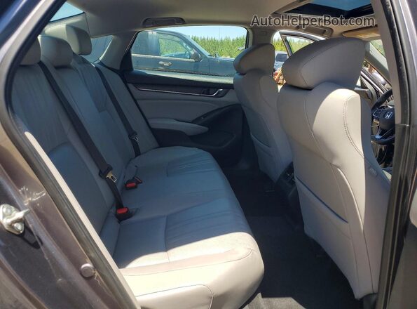 1HGCV2F9XJA021872 2018 HONDA ACCORD Серый 