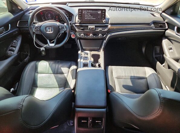 1HGCV2F9XLA029747 2020 HONDA ACCORD White Dashboard view