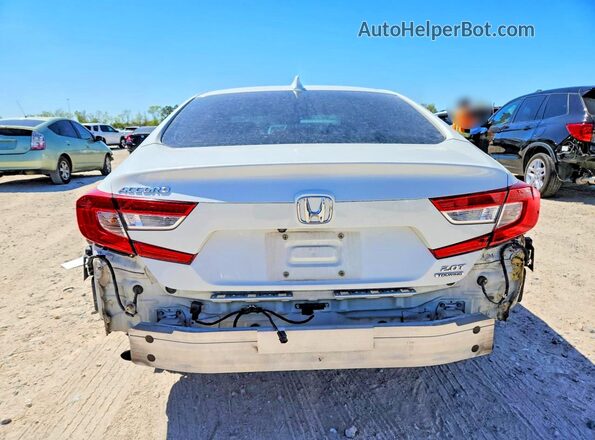 1HGCV2F9XLA029747 2020 HONDA ACCORD White Rear view