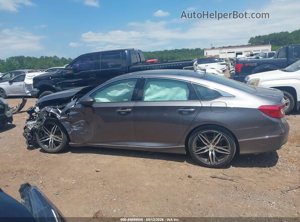 1HGCV2F9XMA031659 2021 HONDA ACCORD Gray უკანა სალონის ხედი