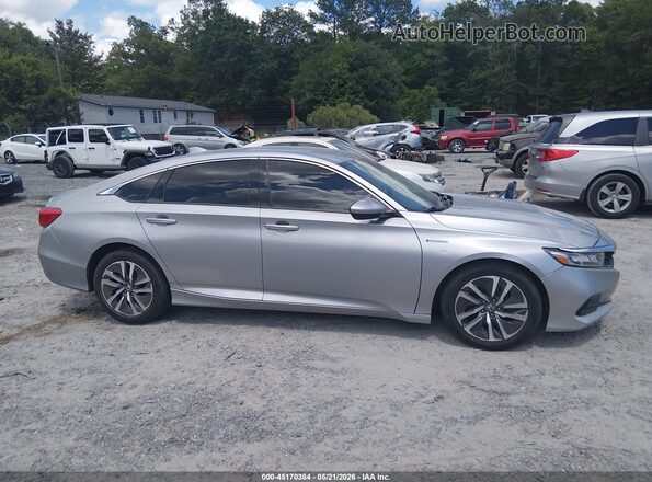 1HGCV3F14MA018079 2021 HONDA ACCORD Black Widok wnętrza z tyłu