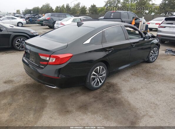 1HGCV3F16MA018570 2021 HONDA ACCORD Black Trasero derecho