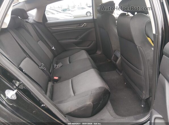 1HGCV3F16MA018570 2021 HONDA ACCORD Black Vista de la etiqueta del VIN