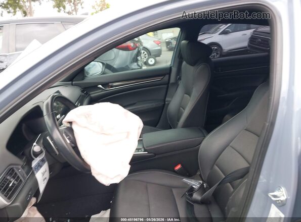 1HGCV3F20NA020101 2022 HONDA ACCORD HYBRID Gray 