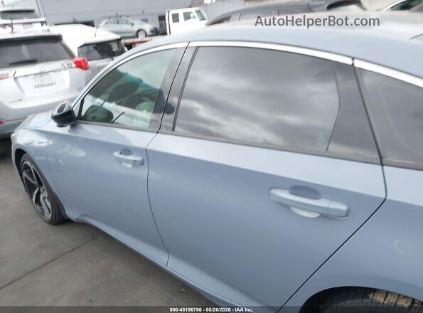 1HGCV3F20NA020101 2022 HONDA ACCORD HYBRID Gray 