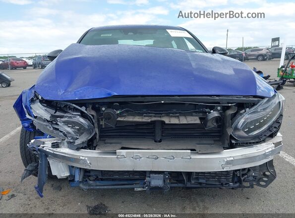 1HGCV3F20NA026822 2022 HONDA ACCORD Blue Вид щитка приладів