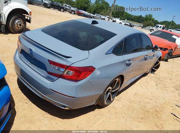 1HGCV3F20NA039635 2022 HONDA ACCORD Gray უკანა მარჯვენა
