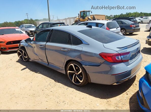 1HGCV3F20NA039635 2022 HONDA ACCORD Gray უკანა მარცხენა