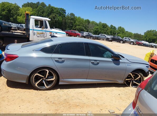 1HGCV3F20NA039635 2022 HONDA ACCORD Gray უკანა სალონის ხედი