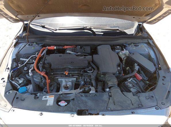 1HGCV3F20NA039635 2022 HONDA ACCORD Gray უკანა ხედი