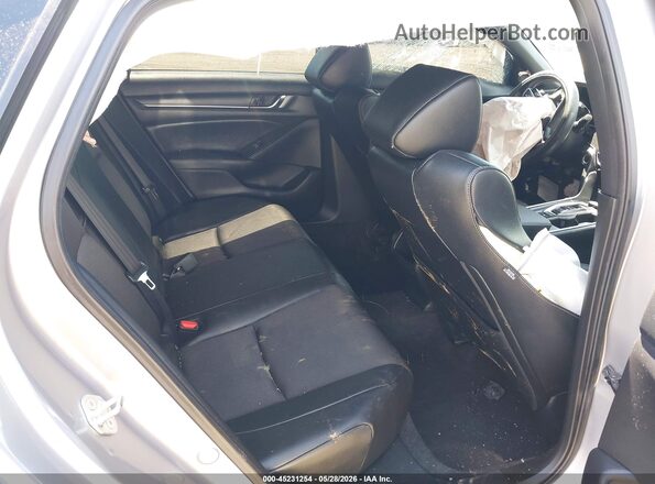 1HGCV3F20NA044544 2022 HONDA ACCORD Silver Widok naklejki z numerem VIN