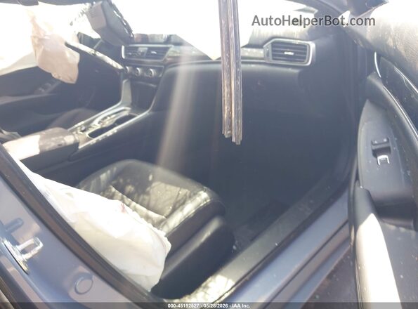 1HGCV3F23NA038799 2022 HONDA ACCORD Gray Вид салону спереду