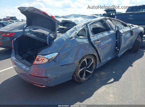 1HGCV3F23NA038799 2022 HONDA ACCORD Gray Задня права чверть