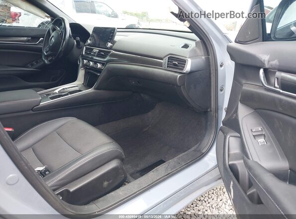 1HGCV3F24NA035751 2022 HONDA ACCORD Light Blue წინა სალონის ხედი