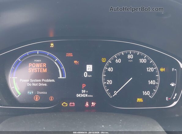 1HGCV3F24NA035751 2022 HONDA ACCORD Light Blue უკანა სავარძლების ხედი