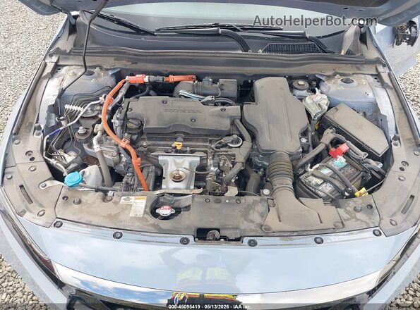 1HGCV3F24NA035751 2022 HONDA ACCORD Light Blue უკანა ხედი