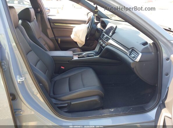 1HGCV3F25NA017811 2022 HONDA ACCORD HYBRID Gray 