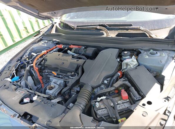 1HGCV3F25NA017811 2022 HONDA ACCORD HYBRID Gray 