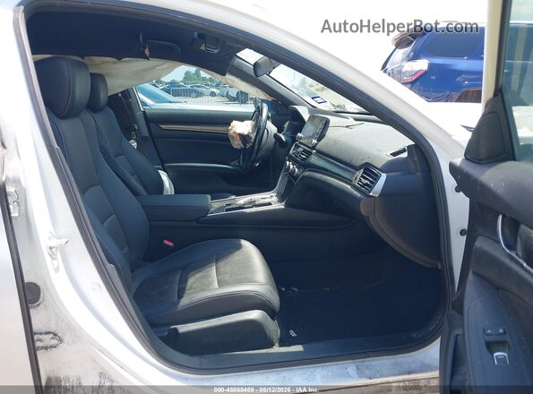 1HGCV3F25NA045270 2022 HONDA ACCORD Белый Вид салона спереди
