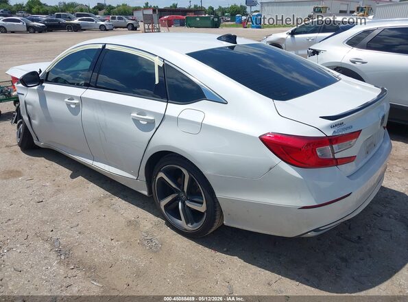 1HGCV3F25NA045270 2022 HONDA ACCORD Белый Задняя левая четверть