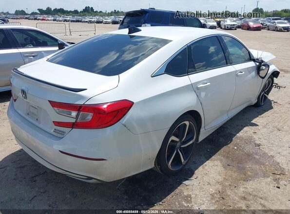 1HGCV3F25NA045270 2022 HONDA ACCORD Белый Задняя правая четверть