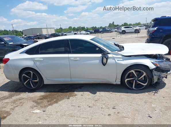 1HGCV3F25NA045270 2022 HONDA ACCORD Белый Панорамный вид салона 360°