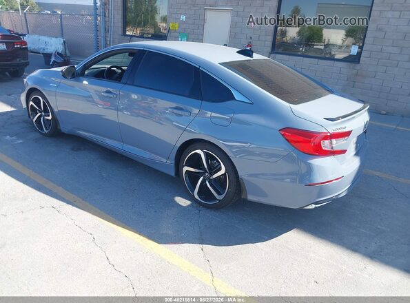 1HGCV3F26NA024427 2022 HONDA ACCORD Turquoise Հետևի ձախ