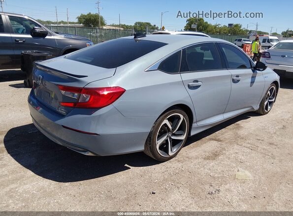 1HGCV3F26NA047481 2022 HONDA ACCORD Blue Задня права чверть