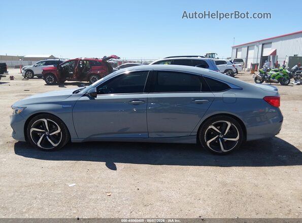 1HGCV3F26NA047481 2022 HONDA ACCORD Blue Панорамний вид салону 360°