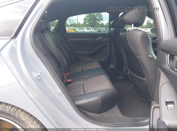 1HGCV3F27NA018703 2022 HONDA ACCORD HYBRID Light Blue 