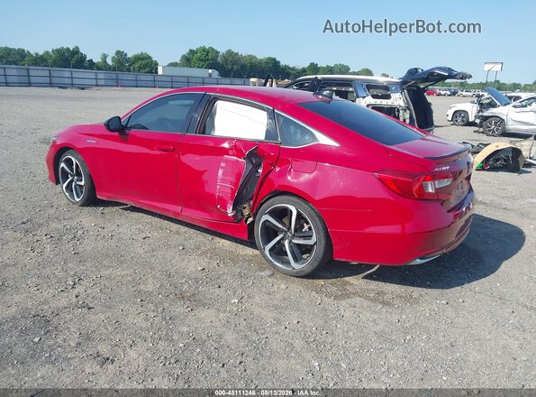 1HGCV3F28NA026745 2022 HONDA ACCORD Red Trasero izquierdo