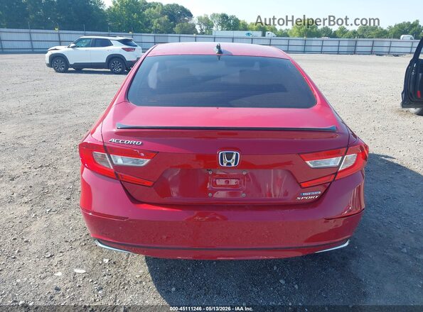 1HGCV3F28NA026745 2022 HONDA ACCORD Red 