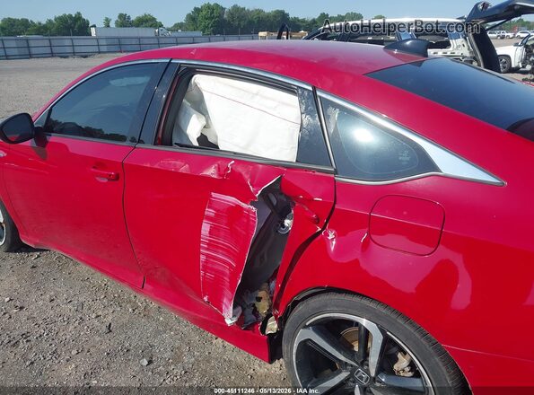 1HGCV3F28NA026745 2022 HONDA ACCORD Red Vista frontal