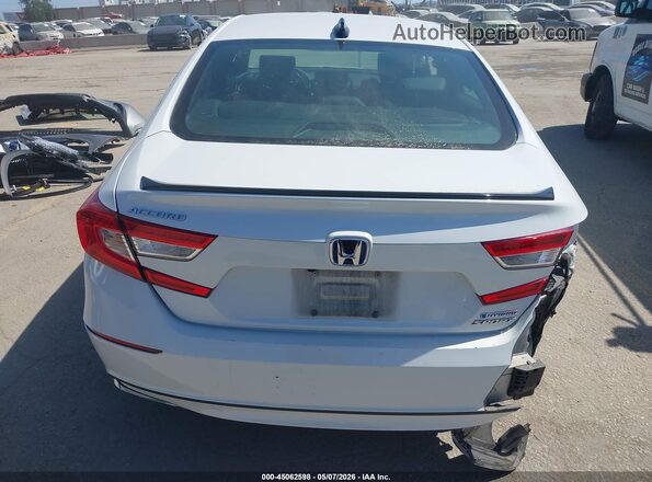 1HGCV3F28NA032187 2022 HONDA ACCORD HYBRID White 