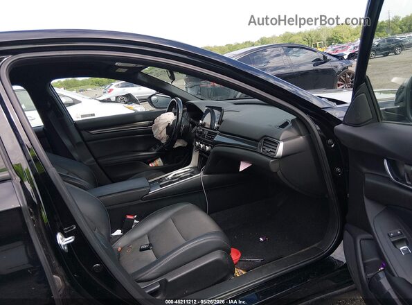 1HGCV3F29NA045160 2022 HONDA ACCORD HYBRID Black 