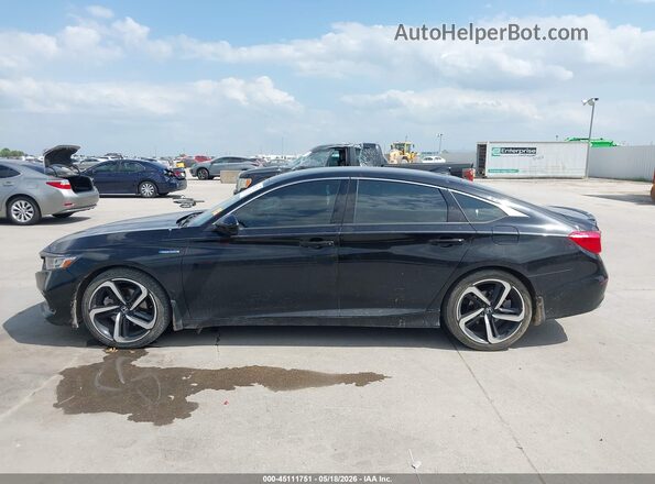 1HGCV3F29NA045594 2022 HONDA ACCORD Черный Панорамный вид салона 360°
