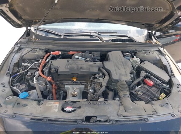 1HGCV3F29NA045594 2022 HONDA ACCORD Черный Вид сзади
