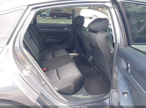 1HGCV3F40KA012657 2019 HONDA ACCORD Gray Вид наклейки з VIN-кодом