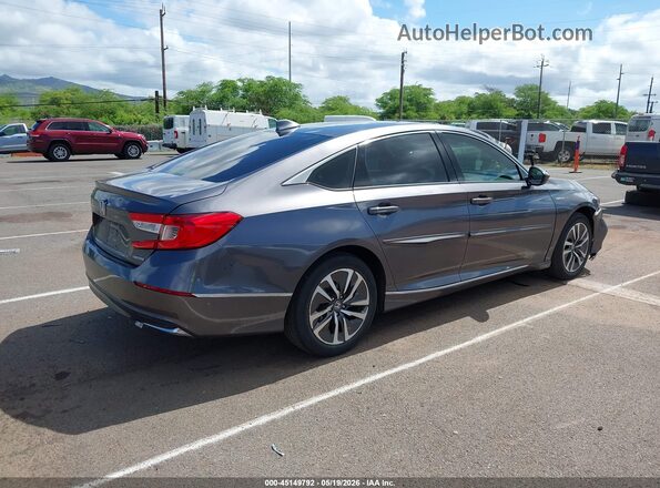 1HGCV3F40KA012657 2019 HONDA ACCORD Gray Задня права чверть