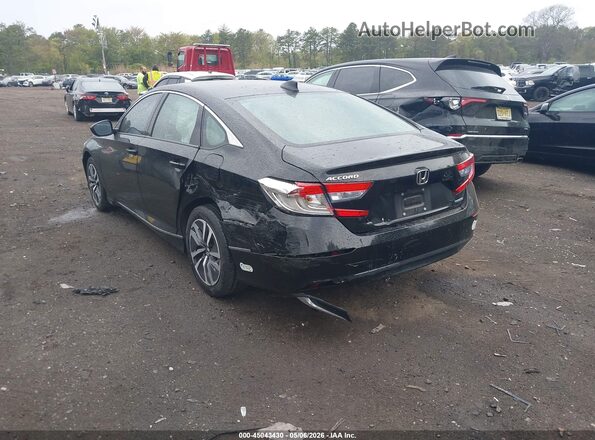 1HGCV3F41JA014531 2018 HONDA ACCORD HYBRID Black 